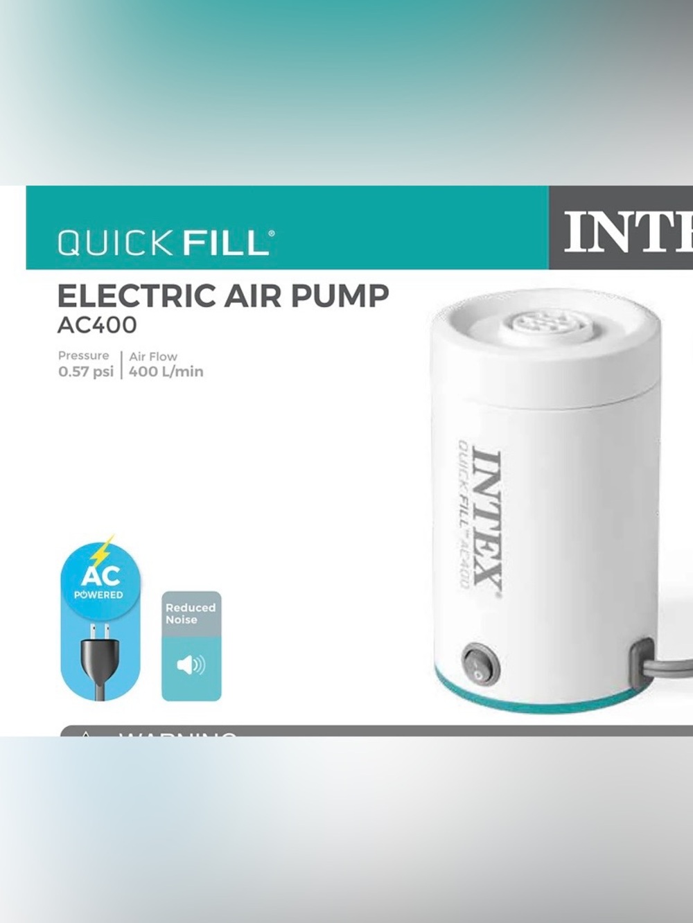 Intex Quick-Fill AC400 Electric Air Pump
